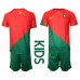 Portugal Hjemmedraktsett Barn VM 2022 Kortermet (+ Korte bukser)